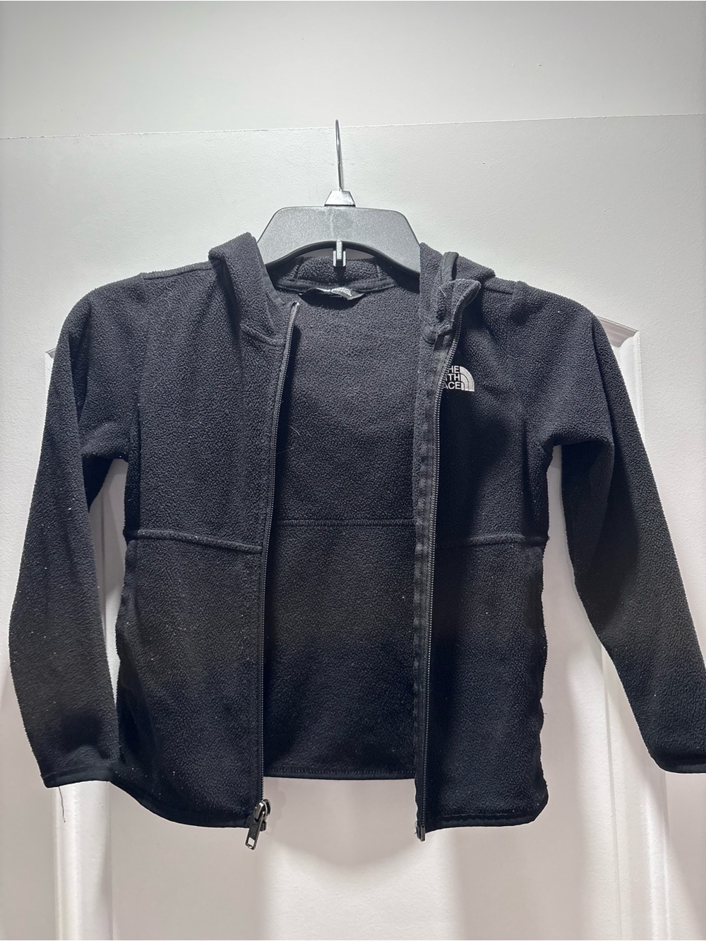 The North Face Kids Black Fleece Zip Hoodie